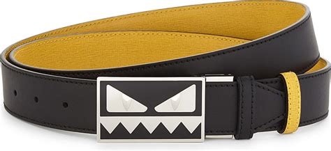 fendi monster beltt|authentic men's fendi belt.